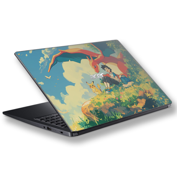 Acer Aspire 3 A315 23 55G ash pikachu charizard pokemon skin