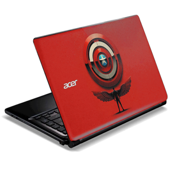 Acer Aspire E5 576G captain america sheild skin
