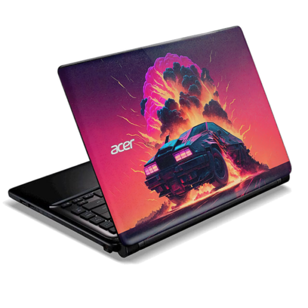 Acer Aspire E5 73SG sports car burning explosion skin