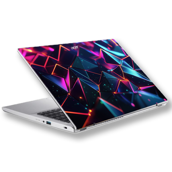acer aspire 3 a315 59 3d abstract polygon skin