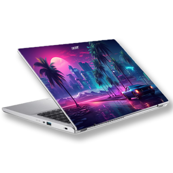 acer aspire 3 a315 59 sunset synthwave skin