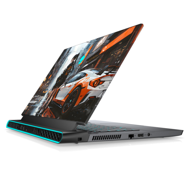 Alienware M11x R2 anime girl sports car skin