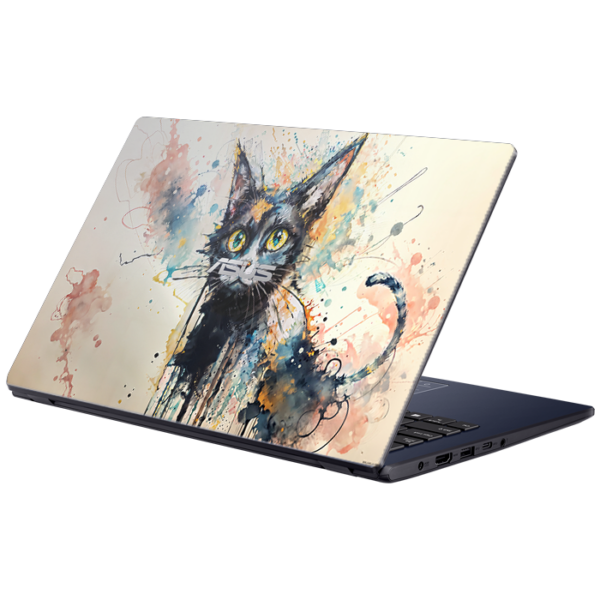 Asus A42j cat abstract skin