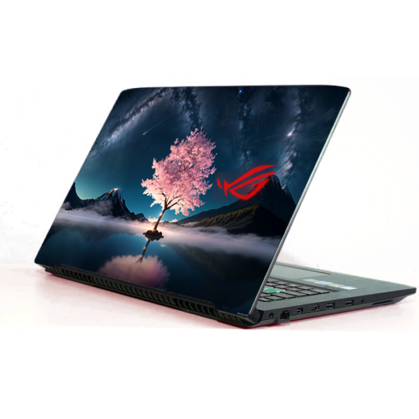 Asus X407U pink tree skin