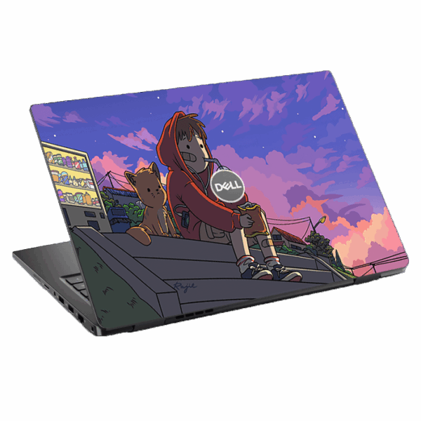 Dell XPS 15 L502X anime boy chill skin