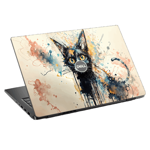 Dell XPS 9250 cat abstract skin