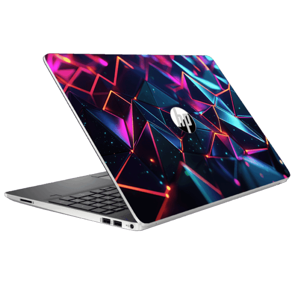 HP 1000 3d abstract polygon skin