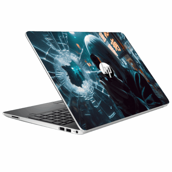 HP 1000 anime girl gun bullet hole skin