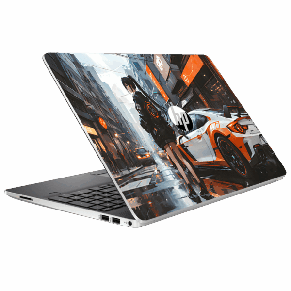 HP Notebook 14 BS562TU anime girl sports car skin