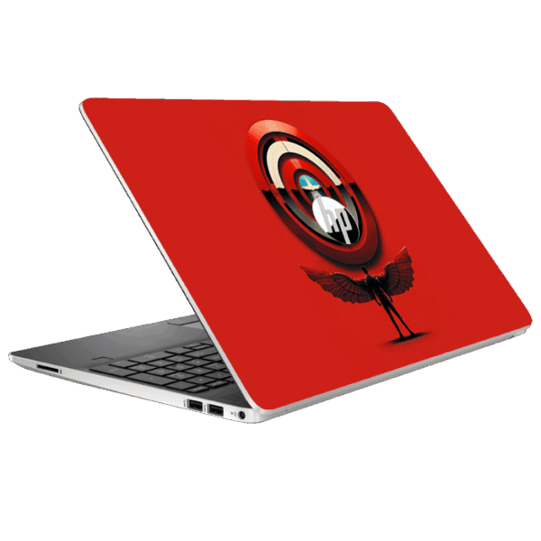 HP Notebook 14 BS562TU captain america sheild skin