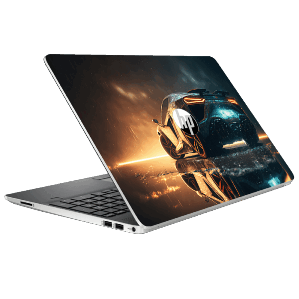 HP Notebook 14 AM060TU sports car digital art skin