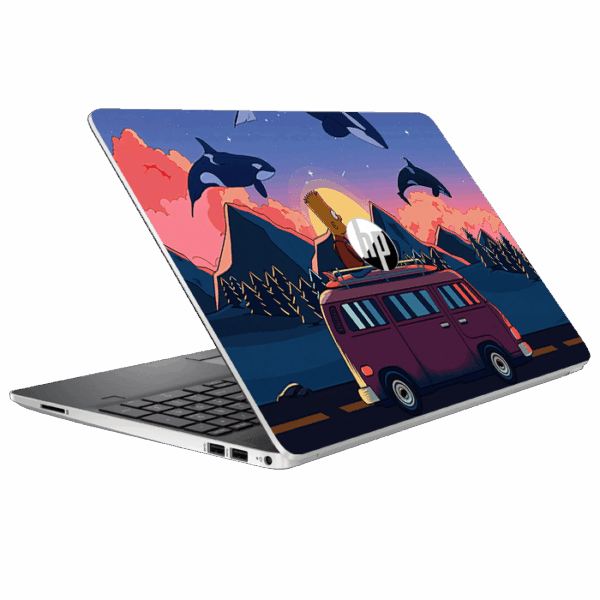 HP Notebook 14 AM103TU sunrise scenery chill skin